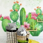 Naklejka "BOHO-KAKTUSY XL"