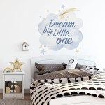 Naklejki "SŁODKIE ŚPIOCHY – DREAM BIG LITTLE ONE"
