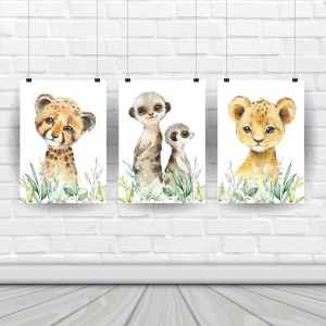 Plakaty "DZIKA AFRYKA 4"