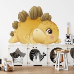 Naklejka "DINOPRZYJACIELE–STEGOZAUR"