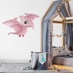 Naklejka "DINOPRZYJACIELE–PTERODAKTYL"