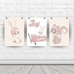 Plakaty "PODNIEBNI PRZYJACIELE 2"