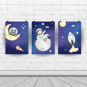 Plakaty "KOSMICZNA PRZYGODA"