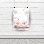 Plakat "DŻUNGLA I PRZYJACIELE–FLAMINGI 2"