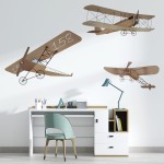 Naklejki "RETRO-SAMOLOTY"