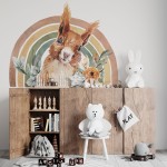 Naklejka "TĘCZOWY LAS – WIEWIÓRKA 2"