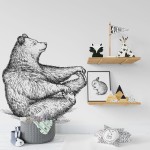 Naklejka "MIŚ BLACK&WHITE"