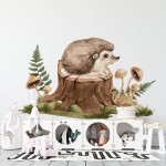 Naklejka "LEŚNE SPOTKANIA–JEŻYK"