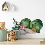 Naklejka "ŚPIĄCY DINOZAUR"