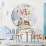 Naklejka "LISEK NA KSIĘŻYCU"