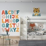 Naklejki "KOLOROWY ALFABET"