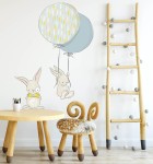 Naklejki "Malwin i Maurycy–żółty"