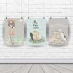 Plakaty "KOCHAM BULDOŻKI"