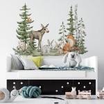 Naklejka "W lesie" – zestaw 6