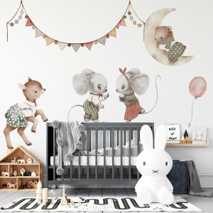 Naklejki "Retro Party - Myszki"