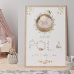 Plakat Metryczka "Gniazdko"