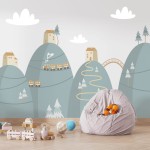 Naklejki "Górskie miasto"