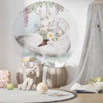 Naklejka "Jezioro Łabędzie"