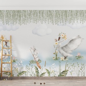 Tapeta "Jezioro Łabędzie 4"