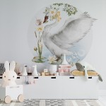 Naklejka "Jezioro Łabędzie – myszka"