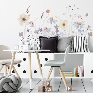 Naklejka "Pastelowa łąka 2"