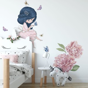 Naklejka "Kwiatowa wróżka"