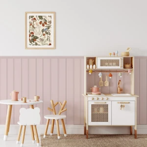 Naklejka Lamperia Angielska – szerokie deski - Strawberry Shake