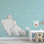 Naklejki "MIŚ I KRÓLIKI"