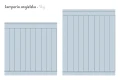 Lamperia Angielska szerokie deski, wysoka listwa, wysokość 100 i 120 cm