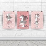 Plakaty "MAŁE KSIĘŻNICZKI"