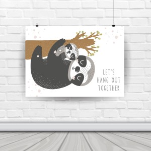 Plakat "PRZYTULENIWIEC"